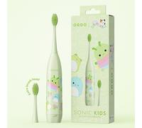Ordo Squishmallows Kids Battery Powered Toothbrush, Soft Bristles, Extra Brush Head, Ages 4+, Battery Included, Rutabaga