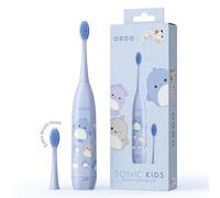 Ordo Squishmallows Toothbrush, Sonic Battery Toothbrushes for Kids, Soft Bristles, Extra Brush Head Inc, Gift for Kids Aged 4 Years and Up, Battery Included, Samir