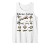 Ordovician Creatures Paleontology Ancient Marine Life Tank Top