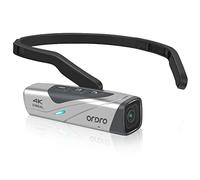 ORDRO EP8 Head Camera Vlogging Camera Youtube Video Camera- Ultra HD 4K 60fps, 2-Axis Gimbal Stabilizer, 2.4/5G WiFi, Without Remote Control & 64GB Card