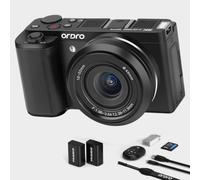 ORDRO NEW G930 Mirrorless Camera Optical Zoom Vlog Camera 5K/30fps,4K/60fps Digital Cameras for Photography and Video (Black)