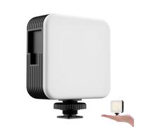 ORDRO SL-30 Video Conference Lighting, 2700K-6500K Bi-Color Brightness Dimmable, CRI ≥95 & 96 Lamp Beads Light with Clip for Video Conferencing with 3 Cold Shoe for Photography, Streaming, Vlogging