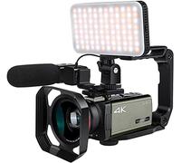 ORDRO Video Camera 4K Camcorder AX65, 12X Optical Zoom HD 1080P 60FPS Digital Camcorder Livestreaming WiFi Camera with Microphone, Professional 4K/2K Video Camera Recorder