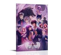 OREAUORN Aphmau Series Mystery（1） Poster Wall Art Canvas Cover Aesthetic Vintage Poster Decorative Painting for Living Room Bed Room 12x18inch(30x45cm) Frame-style