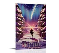 OREAUORN Aphmau Series Mystery（2） Poster Wall Art Canvas Cover Aesthetic Vintage Poster Decorative Painting for Living Room Bed Room 08x12inch(20x30cm) Frame-style