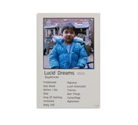 OREAUORN Boywithuke Lucid Dreams Poster Wall Art Canvas Cover Aesthetic Vintage Poster Decorative Painting for Living Room Bed Room 12x18inch(30x45cm) Unframe-style