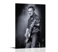 OREAUORN Bruce Springsteen(5) Poster Wall Art Canvas Cover Aesthetic Vintage Poster Decorative Painting for Living Room Bed Room 12x18inch(30x45cm) Frame-style