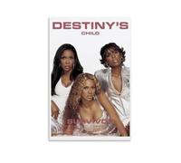 OREAUORN Destiny's Child Survivor Poster Wall Art Canvas Cover Aesthetic Vintage Poster Decorative Painting for Living Room Bed Room 20x30inch(50x75cm) Unframe-style