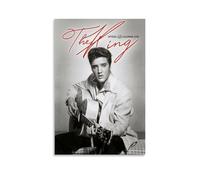 OREAUORN Elvis Presley(8) Poster Wall Art Canvas Cover Aesthetic Vintage Poster Decorative Painting for Living Room Bed Room 12x18inch(30x45cm) Unframe-style