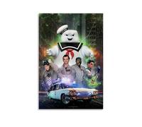 OREAUORN Ghostbusters 1984(3) Poster Wall Art Canvas Cover Aesthetic Vintage Poster Decorative Painting for Living Room Bed Room 08x12inch(20x30cm) Unframe-style
