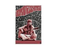 OREAUORN Joni Mitchell(1) Poster Wall Art Canvas Cover Aesthetic Vintage Poster Decorative Painting for Living Room Bed Room 12x18inch(30x45cm) Unframe-style-13