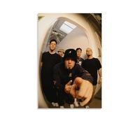 OREAUORN Limp Bizkit（5） Poster Wall Art Canvas Cover Aesthetic Vintage Poster Decorative Painting for Living Room Bed Room 24x36inch(60x90cm) Unframe-style