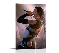 OREAUORN Marilyn Manson(8) Poster Wall Art Canvas Cover Aesthetic Vintage Poster Decorative Painting for Living Room Bed Room 12x18inch(30x45cm) Frame-style