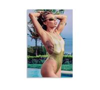 OREAUORN Miley Cyrus(5) Poster Wall Art Canvas Cover Aesthetic Vintage Poster Decorative Painting for Living Room Bed Room 16x24inch(40x60cm) Unframe-style