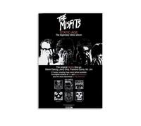 OREAUORN Misfits Static Age Poster Wall Art Canvas Cover Aesthetic Vintage Poster Decorative Painting for Living Room Bed Room 24x36inch(60x90cm) Unframe-style