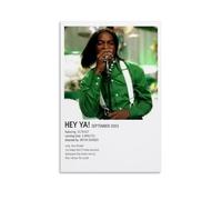 OREAUORN OutKast Hey Ya Poster Wall Art Canvas Cover Aesthetic Vintage Poster Decorative Painting for Living Room Bed Room 12x18inch(30x45cm) Unframe-style-8