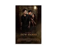 OREAUORN The Twilight Saga New Moon 2009 Poster Wall Art Canvas Cover Aesthetic Vintage Poster Decorative Painting for Living Room Bed Room 12x18inch(30x45cm) Unframe-style