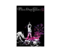 OREAUORN Three Days Grace Life Starts Now Poster Wall Art Canvas Cover Aesthetic Vintage Poster Decorative Painting for Living Room Bed Room 12x18inch(30x45cm) Unframe-style