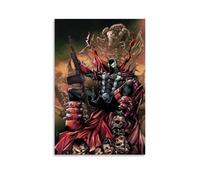 OREAUORN Todd McFarlane's Spawn(8) Poster Wall Art Canvas Cover Aesthetic Vintage Poster Decorative Painting for Living Room Bed Room 20x30inch(50x75cm) Unframe-style