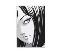 OREAUORN Tomie Junji Ito（5） Poster Wall Art Canvas Cover Aesthetic Vintage Poster Decorative Painting for Living Room Bed Room 12x18inch(30x45cm) Unframe-style-3