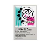 OREAUORN Travis Barker Blink 182 Poster Wall Art Canvas Cover Aesthetic Vintage Poster Decorative Painting for Living Room Bed Room 08x12inch(20x30cm) Unframe-style