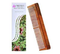OREAYU ™ - Neem Comb Wide Tooth Comb | Handcrafted Neem Comb - for Men and Women Eco-Friendly Comb | Organic and Natural for Hair and Scalp Health 7 inch Coarse-Fine Combo Toothed