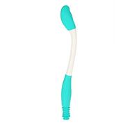 Oreb Toilet Aids Tool, Long Reach Comfort Wiper, Butt Wiper Self Wipe Assist, Bathroom Bottom Wiper, Green, Plastic, Soft,