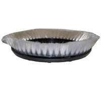 Oreck Commercial 237.046 Natural Polypropylene Carpet Soft Orbiter Brush, 12" Diameter, 0.008" Bristle Diameter, For 550MC Orbiter Floor Machine, White