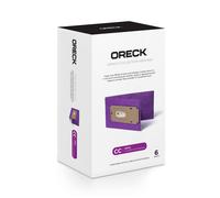 Oreck Type CC HEPA Upright Vacuum Cleaner Bag AK1CC6H 6Pack Purple