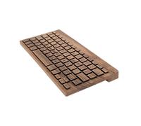 Oree Board Essential- Wooden Keyboard- Bluetooth & USB- Handcrafted in France (Walnut, Windows)