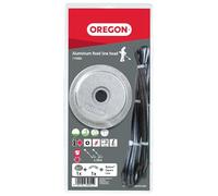 Oregon 110980 Universal Aluminium Fixed Trimmer Head with Nylium Line