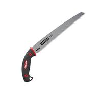 Oregon 12” Straight Premium Japanese High-Carbon Steel Hand Saw, Rust Proof Forestry/Pruning/Cutting Tool, Curved Blade with Scabbard Safety Sheath (600138)