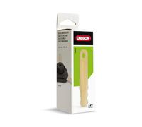 Oregon 12-Pack Replacement Strimmer Blades, Durable & Shock-Resistant Serrated Nylon Blades for Efficient Cutting of Grass, Weeds & Thick Vegetation, Compatible 3-Blade Head