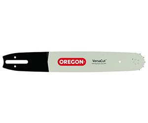 Oregon 183VXLGD025 0.325-Inch Pitch 45 cm Length 1.6 mm Gauge 12 Tooth Nose "VersaCut" Professional Chainsaw Guide Bar with D025 Motor Mount - Black/Grey