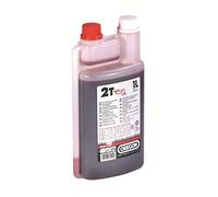 Oregon O11-1140 2T Oil Double Neck Bottle, Red, 1 L