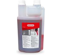 Oregon O11-1140 2T Oil Double Neck Bottle, Red, 1 L