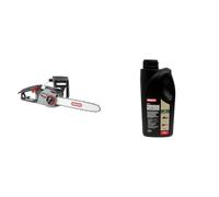 Oregon 2400W Powerful Corded Electric Chainsaw with 16-Inch (40cm) Guide Bar & ControlCut Saw Chain, 3-Year Warranty (CS1400) + Oregon Bio Chain Oil,1L