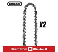 OREGON 40cm 16" Replacement Chainsaw Spare Chain 57 Link Einhell 2040 x2 Pack
