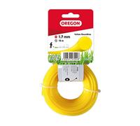 Oregon 69-350-Y Yellow Round Strimmer Line/Wire for Grass Trimmers and Brushcutters, 1.7 mm x 15 m
