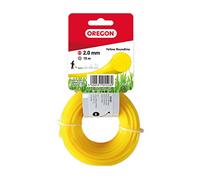 Oregon 69-356-Y Yellow Round Strimmer Line/Wire for Grass Trimmers and Brushcutters, 2.0 mm x 15 m