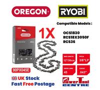Oregon 90PX045E 12" 45DL Chainsaw Chain Fits Ryobi OCS1830 RAC227 3/8" .043"
