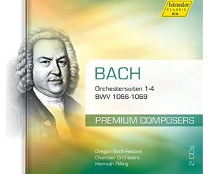 OREGON BACH FESTIVAL - BACH ORCHESTRAL SUITES SUITE - CD - H4z