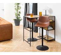 Furniture To Go Ioregon Bar Stool In Brown, One Supplied