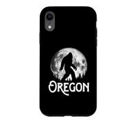 Oregon Bigfoot at Night! Cool Full Moon & Trees Sasquatch Case for iPhone XR