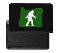 Oregon Bigfoot Passport Wallet Cute Passport Case with Card Slot Travel Passport Holder Cover