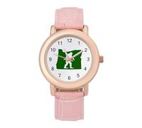 Oregon Bigfoot Womens Elegant Watch Analogue Quartz Watch Leather Band Wristwatch