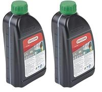 Oregon Bio Chain Oil, Biodegradable Lubricating Chainsaw Oil - 1 Litre (Pack of 2)