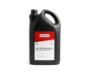 Oregon Biodegradable Chainsaw Chain & Guide Bar Oil, Chainsaw Oil for Chains, Premium Lubricant, Anti Rust Chainsaw Chain Oil, Non Toxic Lubricating Bio Mineral Oil, 5 Litre Bottle