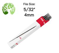 OREGON Box of 12 Round Files 5/32" 4mm for Chainsaw Chain Sharpening Filing