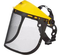 Oregon Browguard and Steel Mesh Visor Combination, Adjustable Safety Face Shield